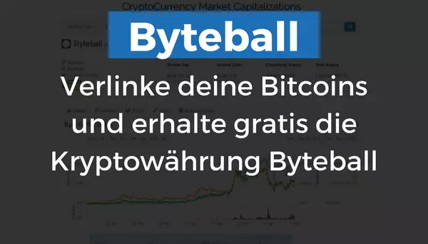 Erhalte Byteball gratis durch Verlinkung deiner Bitcoins