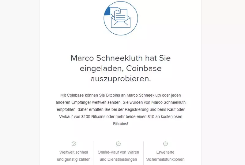 Coinbase Rabattcode