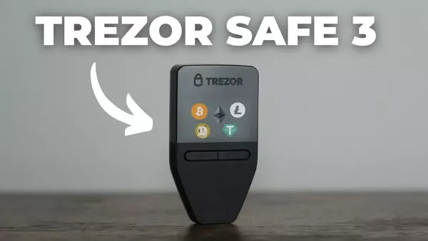 Hardware Wallet Tutorial: Trezor Safe 3 einrichten