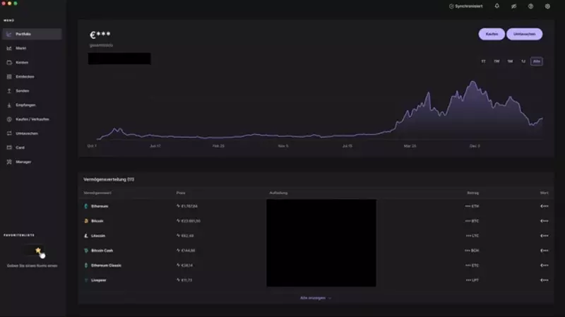 Ledger Nano X Ledger Live App Portfolio