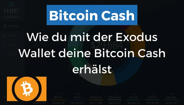 Mit Exodus Bitcoin Cash besorgen