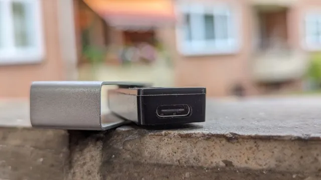 Ledger Nano X USB-C Anschluss