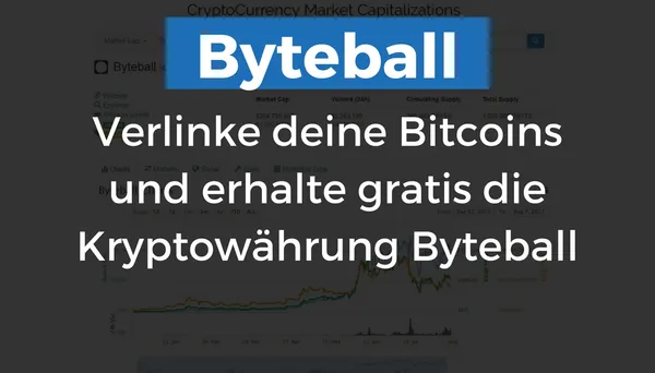 Erhalte Byteball gratis durch Verlinkung deiner Bitcoins