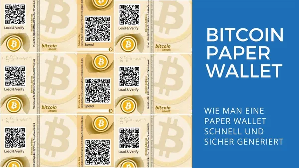Bitcoin Paper Wallet erstellen